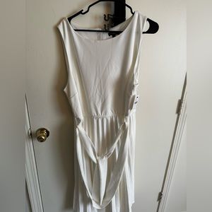 White dress perfect for summer!